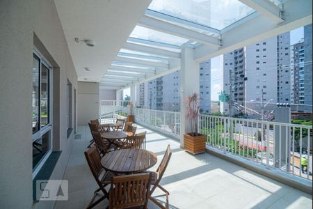 Apartamento para alugar com 44m², 1 quarto e 1 vaga Apartamento para alugar com 44m², 1 quarto e 1 vagaÁrea comum - Churrasqueira