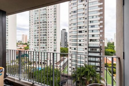 Varanda de kitnet/studio para alugar com 1 quarto, 35m² em Vila Olímpia, São Paulo