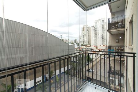 Varanda da Sala de apartamento para alugar com 1 quarto, 40m² em Água Branca, São Paulo