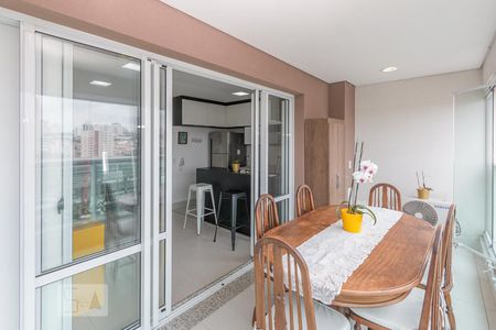 Varanda da Sala de apartamento para alugar com 1 quarto, 43m² em Jardim Aeroporto, São Paulo