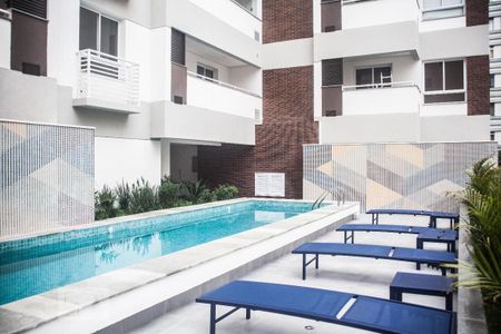 Studio para alugar com 16m², 1 quarto e sem vaga Studio para alugar com 16m², 1 quarto e sem vagaÁrea comum - Piscina