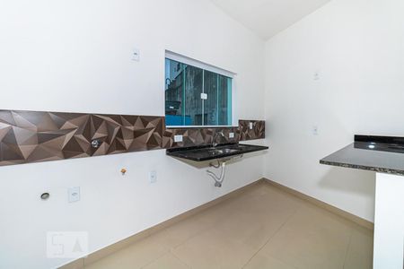 Sala e Cozinha de apartamento para alugar com 1 quarto, 45m² em Vila Isolina Mazzei, São Paulo