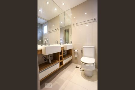 Apartamento para alugar com 138m², 3 quartos e 2 vagasBanheiro da Suíte 3