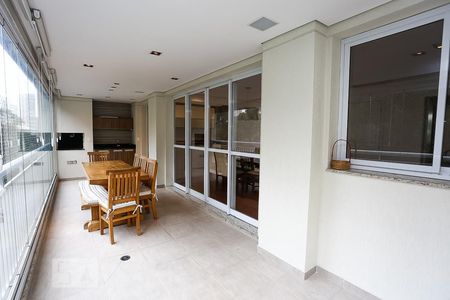 Varanda da Sala de apartamento para alugar com 3 quartos, 138m² em Vila Andrade, São Paulo