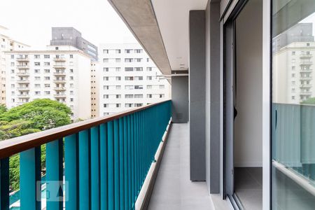 Apartamento à venda com 64m², 1 quarto e 1 vagaVaranda