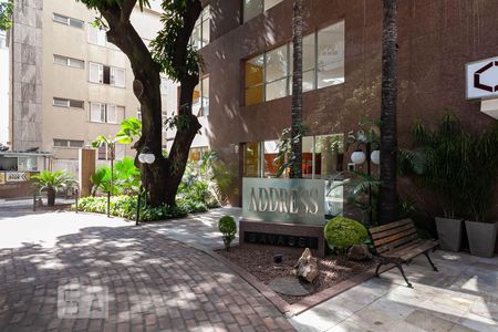 Apartamento para alugar com 50m², 1 quarto e 1 vagaFachada