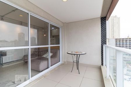 Varanda da Sala de kitnet/studio para alugar com 1 quarto, 45m² em Vila Mariana, São Paulo