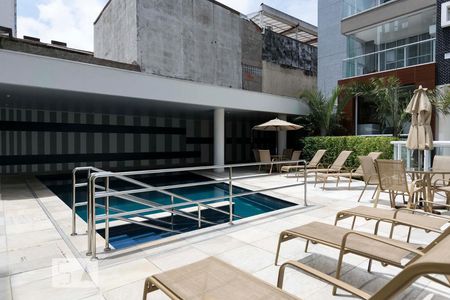 Studio para alugar com 45m², 1 quarto e 1 vagaPiscina