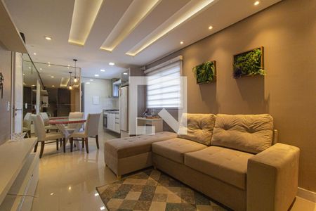 Sala de apartamento para alugar com 1 quarto, 55m² em Mercês, Curitiba