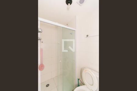 Banheiro da Suíte de apartamento para alugar com 1 quarto, 27m² em Cambuci, São Paulo