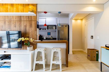 Sala de apartamento para alugar com 2 quartos, 74m² em Vila Santa Catarina, São Paulo