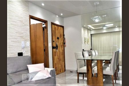Sala de apartamento para alugar com 3 quartos, 78m² em Buritis, Belo Horizonte