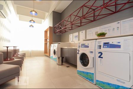 Studio para alugar com 29m², 1 quarto e 1 vagaLavanderia