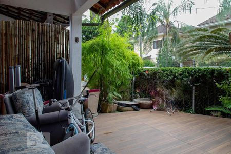 Varanda da sala de casa de condomínio à venda com 2 quartos, 236m² em Vargem Pequena, Rio de Janeiro