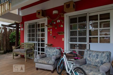 Varanda da sala de casa de condomínio à venda com 2 quartos, 236m² em Vargem Pequena, Rio de Janeiro