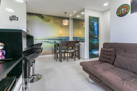 Sala de apartamento para alugar com 2 quartos, 48m² em Vila Mogilar, Mogi das Cruzes