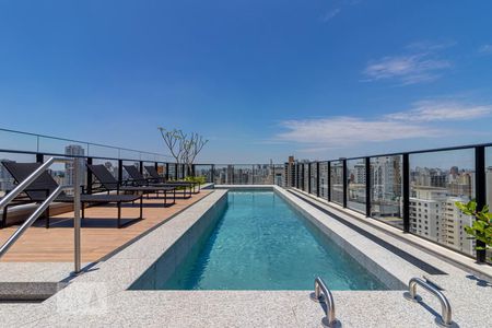 Studio para alugar com 44m², 1 quarto e 1 vaga Studio para alugar com 44m², 1 quarto e 1 vagaPiscina