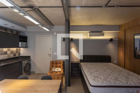 Sala/Cozinha/Quarto de apartamento para alugar com 1 quarto, 35m² em Funcionários, Belo Horizonte