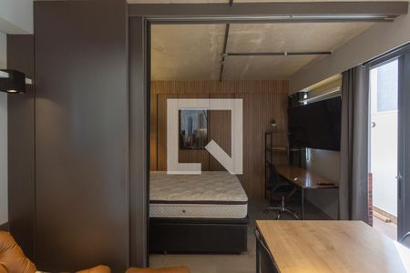 Sala/Cozinha/Quarto de apartamento para alugar com 1 quarto, 35m² em Funcionários, Belo Horizonte