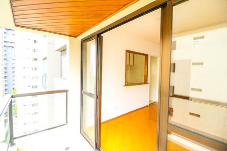 Varanda de apartamento para alugar com 1 quarto, 45m² em Brooklin Paulista, São Paulo