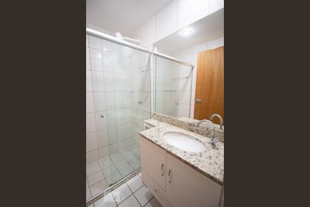 Banheiro de apartamento para alugar com 1 quarto, 28m² em Norte (águas Claras), Brasília