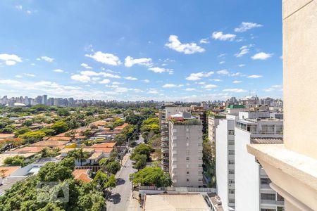Sala - vista 1 de apartamento para alugar com 3 quartos, 120m² em Jardim Paulista, São Paulo