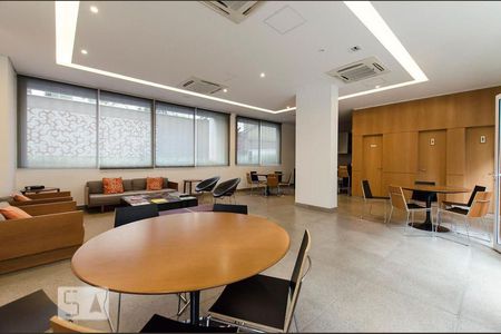 Studio para alugar com 38m², 1 quarto e 1 vaga Studio para alugar com 38m², 1 quarto e 1 vagaÁrea comum - Salão de festas