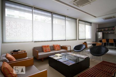 Studio para alugar com 38m², 1 quarto e 1 vaga Studio para alugar com 38m², 1 quarto e 1 vagaÁrea comum - Salão de festas