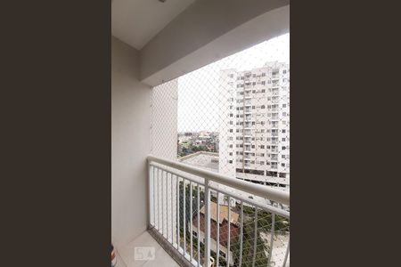 Varanda da Sala de apartamento à venda com 2 quartos, 53m² em Del Castilho, Rio de Janeiro