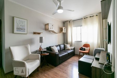 Sala de apartamento à venda com 3 quartos, 75m² em Vila Gomes Cardim, São Paulo