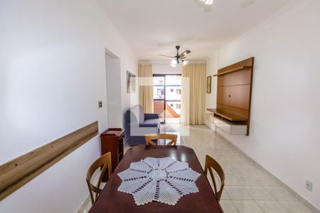 Sala de apartamento para alugar com 2 quartos, 85m² em Guilhermina, Praia Grande