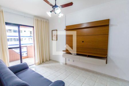 Sala de apartamento para alugar com 2 quartos, 85m² em Guilhermina, Praia Grande