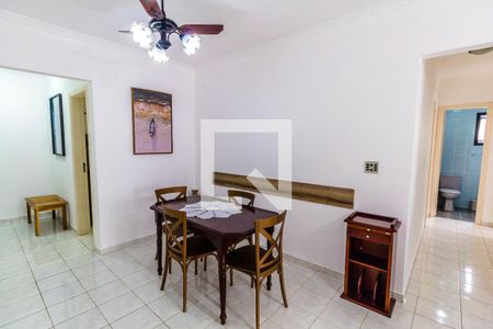 Sala de apartamento para alugar com 2 quartos, 85m² em Guilhermina, Praia Grande