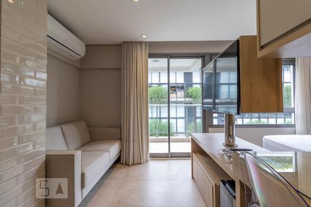 Studio - sala de kitnet/studio para alugar com 1 quarto, 32m² em Vila Madalena, São Paulo