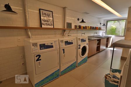 Studio para alugar com 44m², 1 quarto e 1 vagaLavanderia