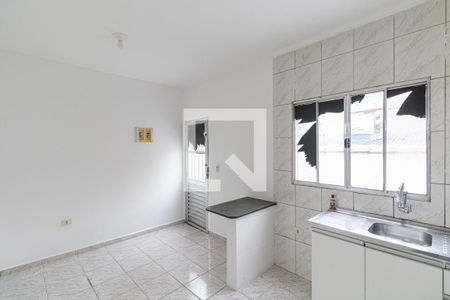 Sala/Cozinha de casa para alugar com 1 quarto, 45m² em Burgo Paulista, São Paulo
