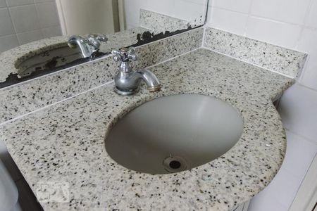 Banheiro da Suíte 1 Pia de apartamento para alugar com 2 quartos, 69m² em Barra Funda, São Paulo