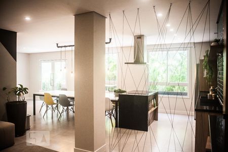 Apartamento para alugar com 29m², 1 quarto e sem vagaÁrea comum - Salão de festas