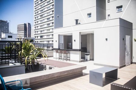 Apartamento para alugar com 29m², 1 quarto e sem vagaÁrea comum - Churrasqueira