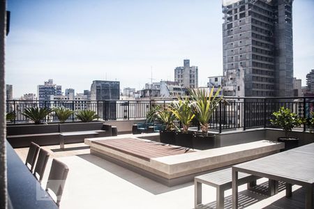 Apartamento para alugar com 29m², 1 quarto e sem vagaÁrea comum - Churrasqueira