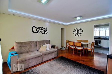 Sala de apartamento para alugar com 3 quartos, 106m² em Campestre, Santo André