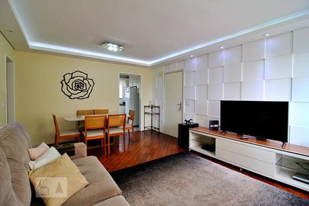 Sala de apartamento para alugar com 3 quartos, 106m² em Campestre, Santo André