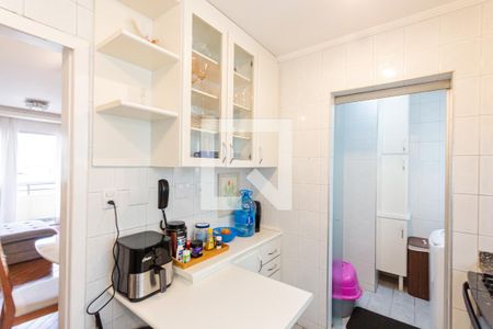Cozinha  de apartamento à venda com 3 quartos, 106m² em Campestre, Santo André
