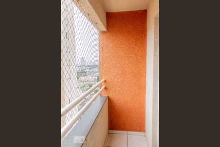 Varanda da Sala de apartamento para alugar com 2 quartos, 70m² em Vila Pires, Santo André