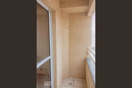 Varanda da Sala de apartamento para alugar com 2 quartos, 70m² em Vila Pires, Santo André