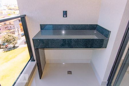 Varanda da Sala de apartamento para alugar com 1 quarto, 42m² em Vila Esperança, São Paulo