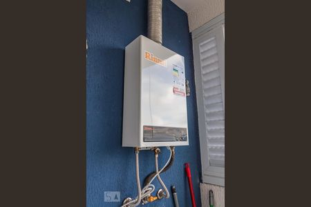 Apartamento à venda com 49m², 1 quarto e 2 vagasDetalhe da Varanda/Área de Serviço