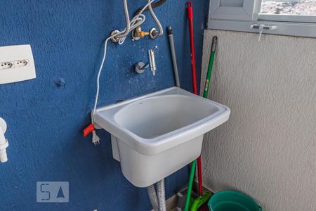 Apartamento à venda com 49m², 1 quarto e 2 vagasDetalhe da Varanda/Área de Serviço