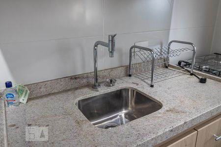 Apartamento à venda com 49m², 1 quarto e 2 vagasDetalhe da Cozinha