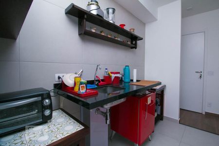 Cozinha de kitnet/studio para alugar com 1 quarto, 40m² em Brás, São Paulo
